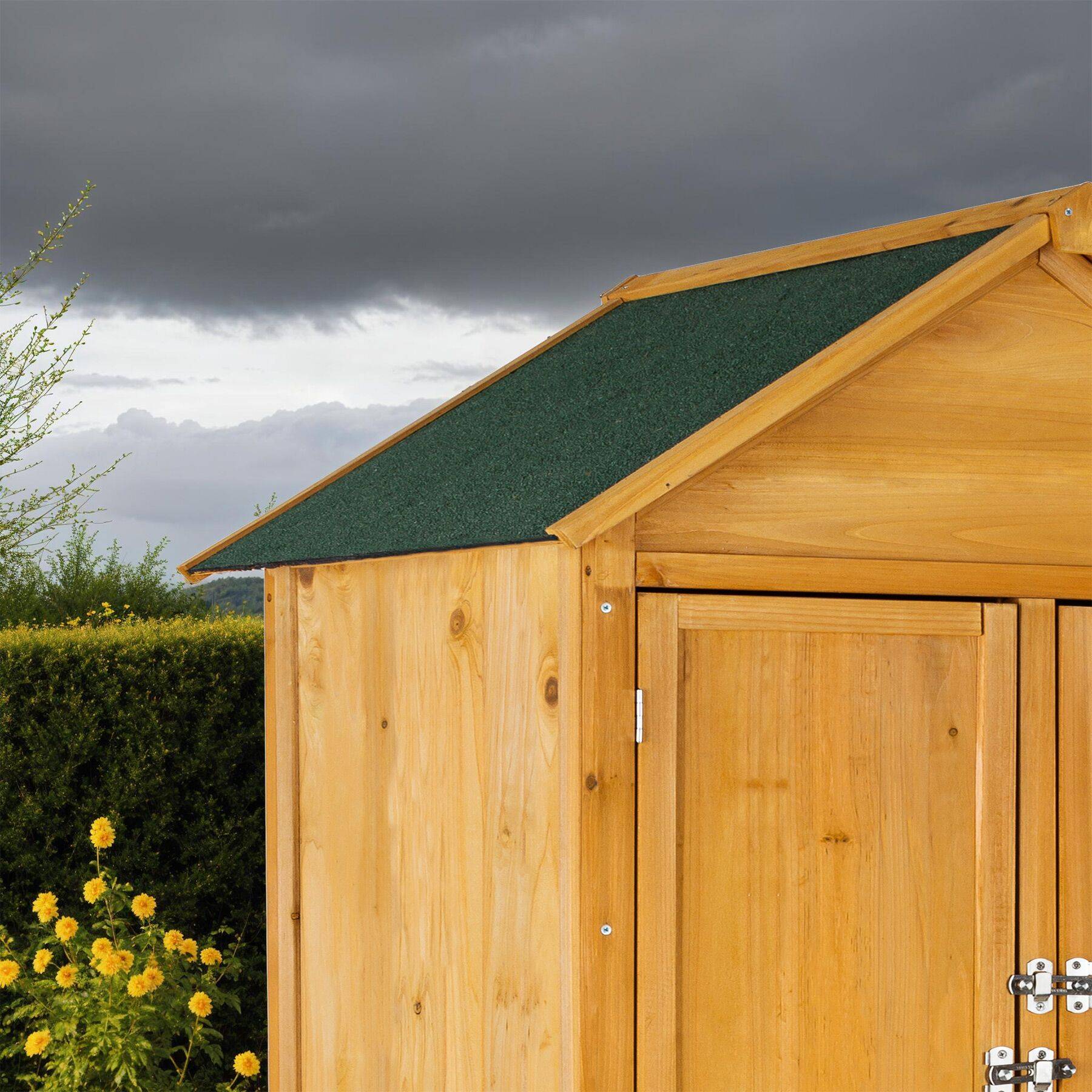 Gartenschrank mit Satteldach Kadi