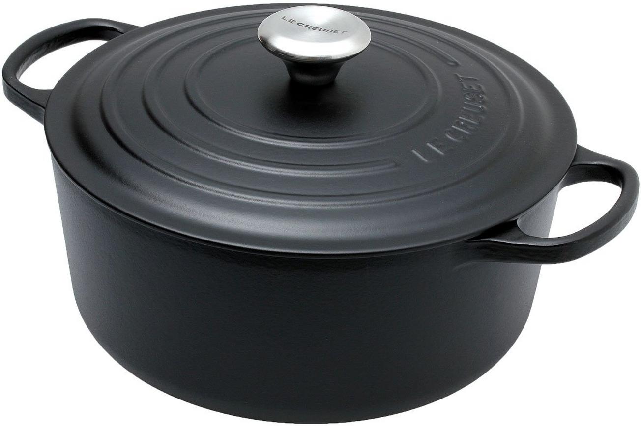Le Creuset braadpan - cocotte 26cm, 5,3L zwart
