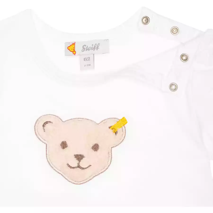 Steiff T-Shirt bright white