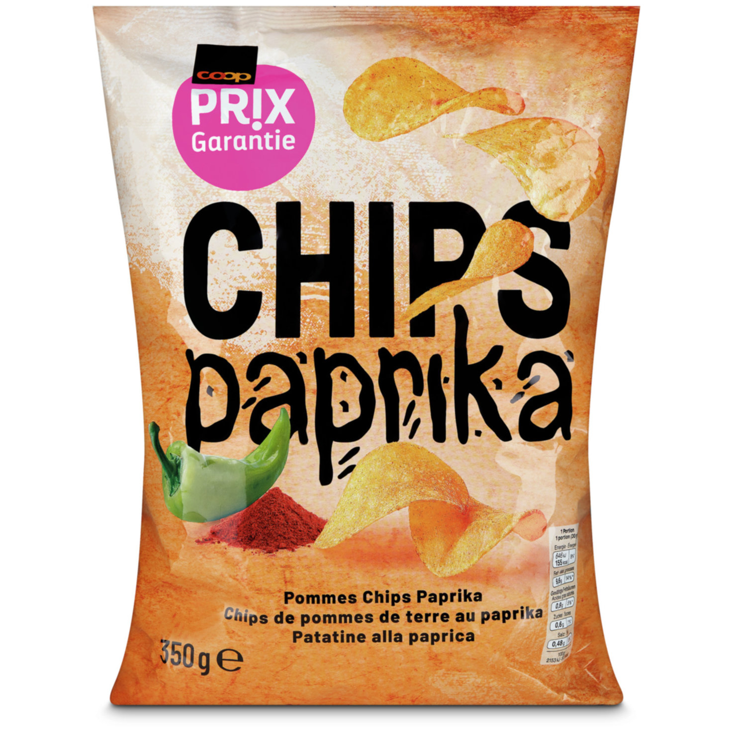 Prix Garantie Chips Paprika