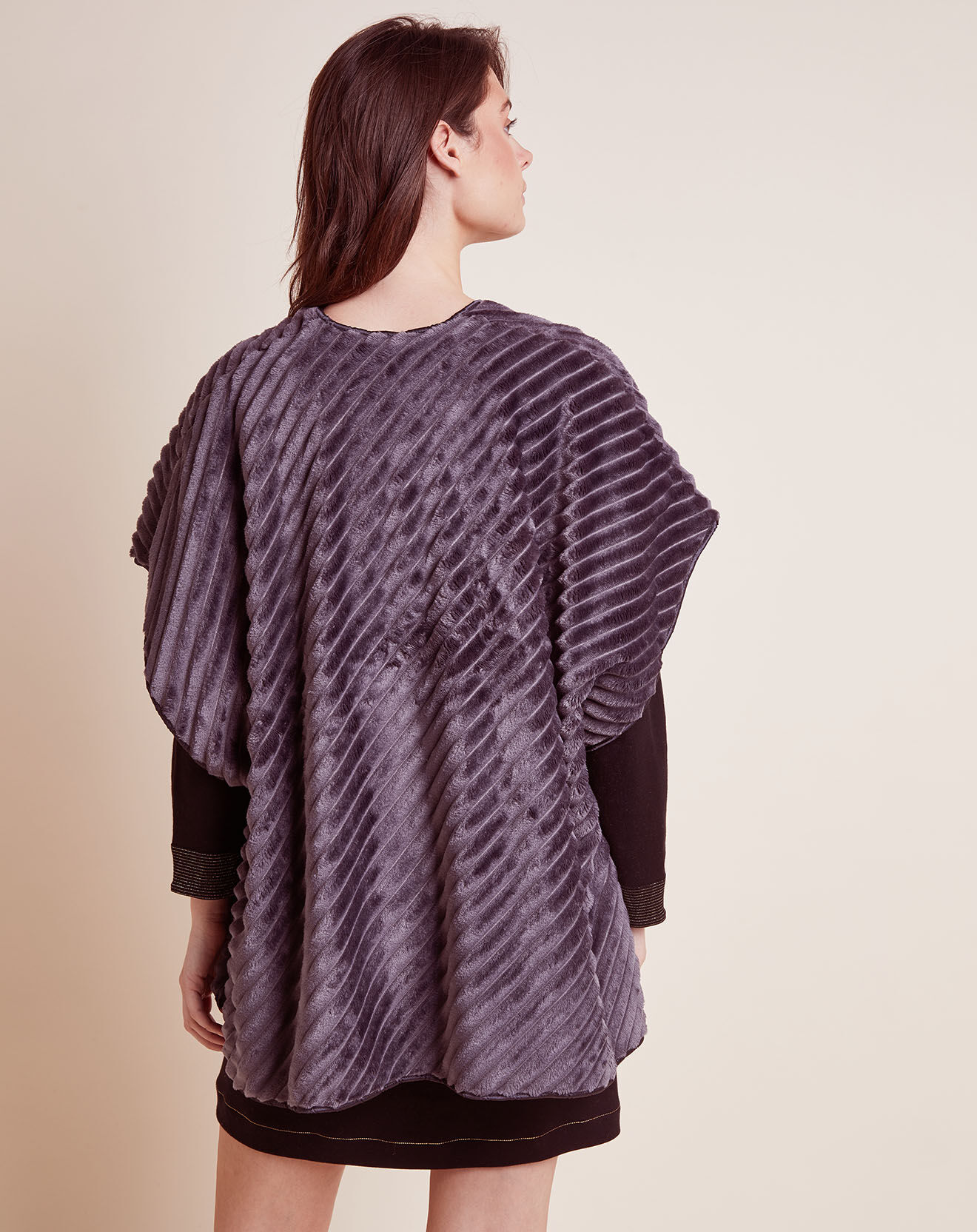 Le Chat Poncho Essentiel gris vison