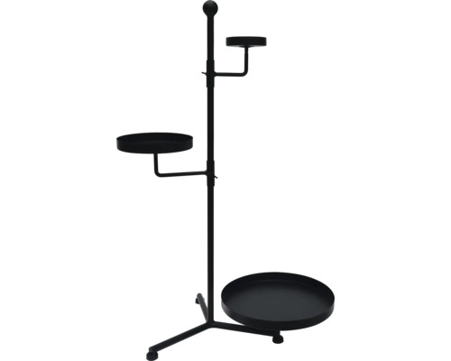 Plantentafel H 66,5 cm zwart
