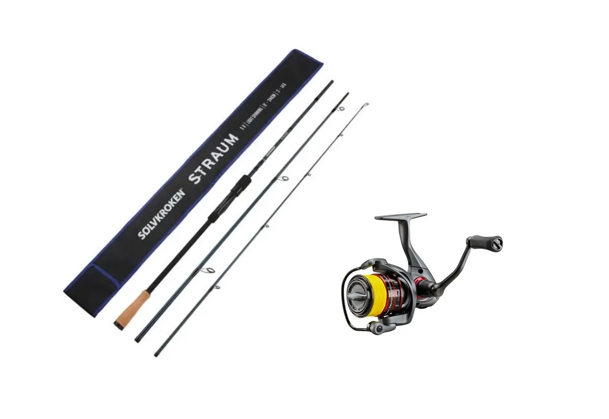 Sølvkroken Sv Straum 274cm 15-40g/Okuma Ceymar 4000a