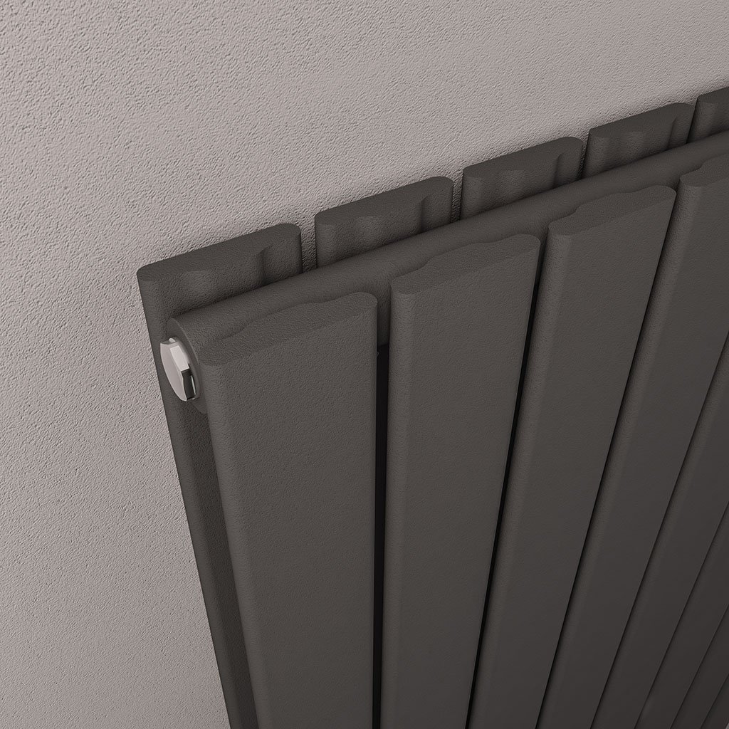 Eastbrook Warrington paneelradiator type 20 165x60cm 2668W antraciet