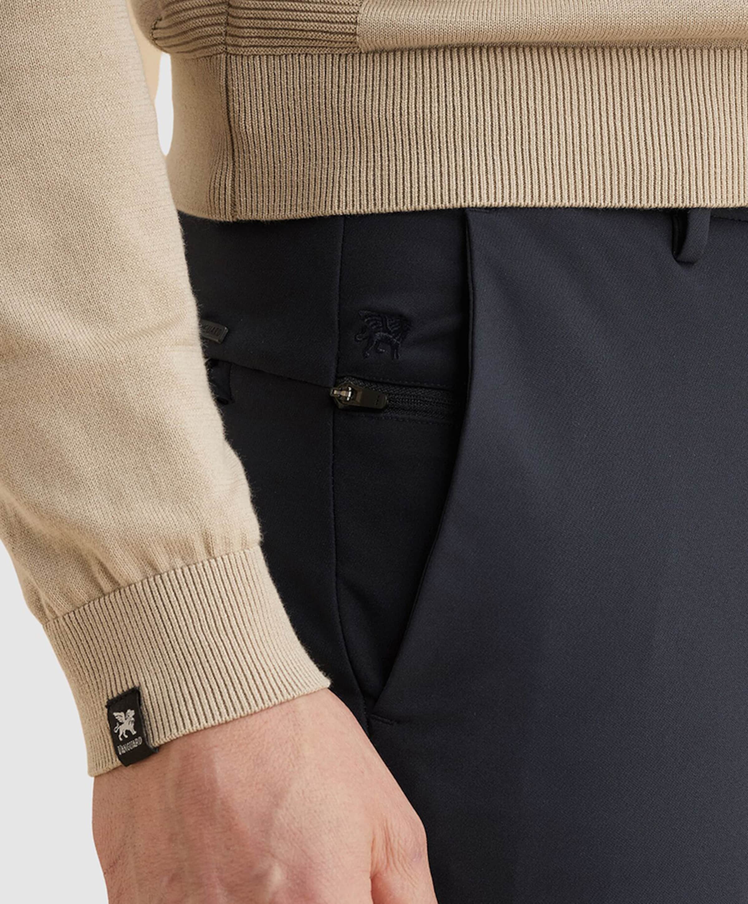 Vanguard V12 CHINO TECHNICAL STRETCH heren broek blauw