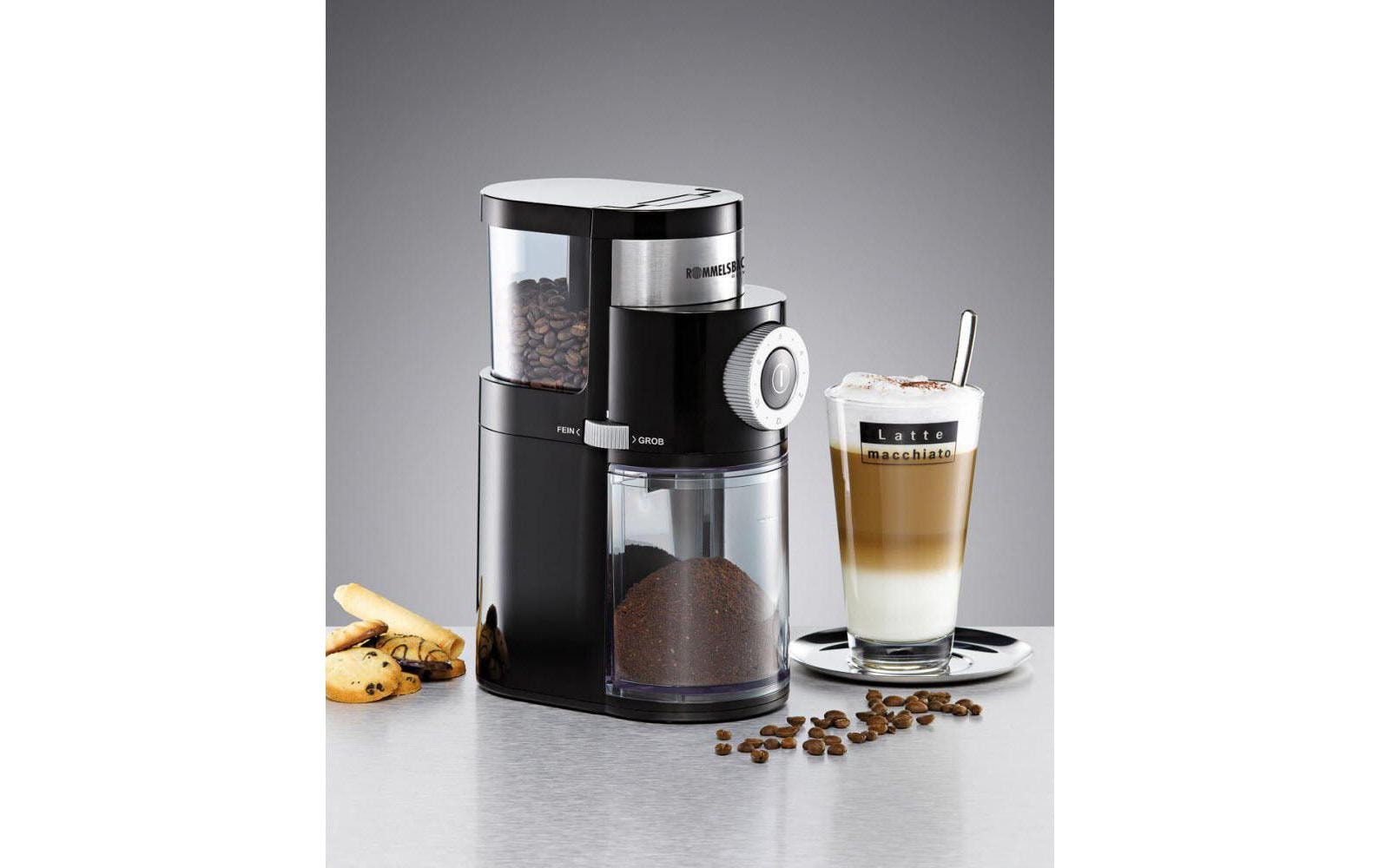 Rommelsbacher Kaffeemühle »20.EKM 200« 110 W Scheibenmahlwerk 250 gBohnenbehälter