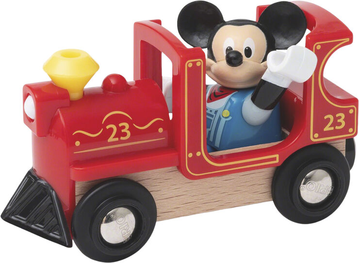 Brio Brio Mickey Mouse og lokomotiv