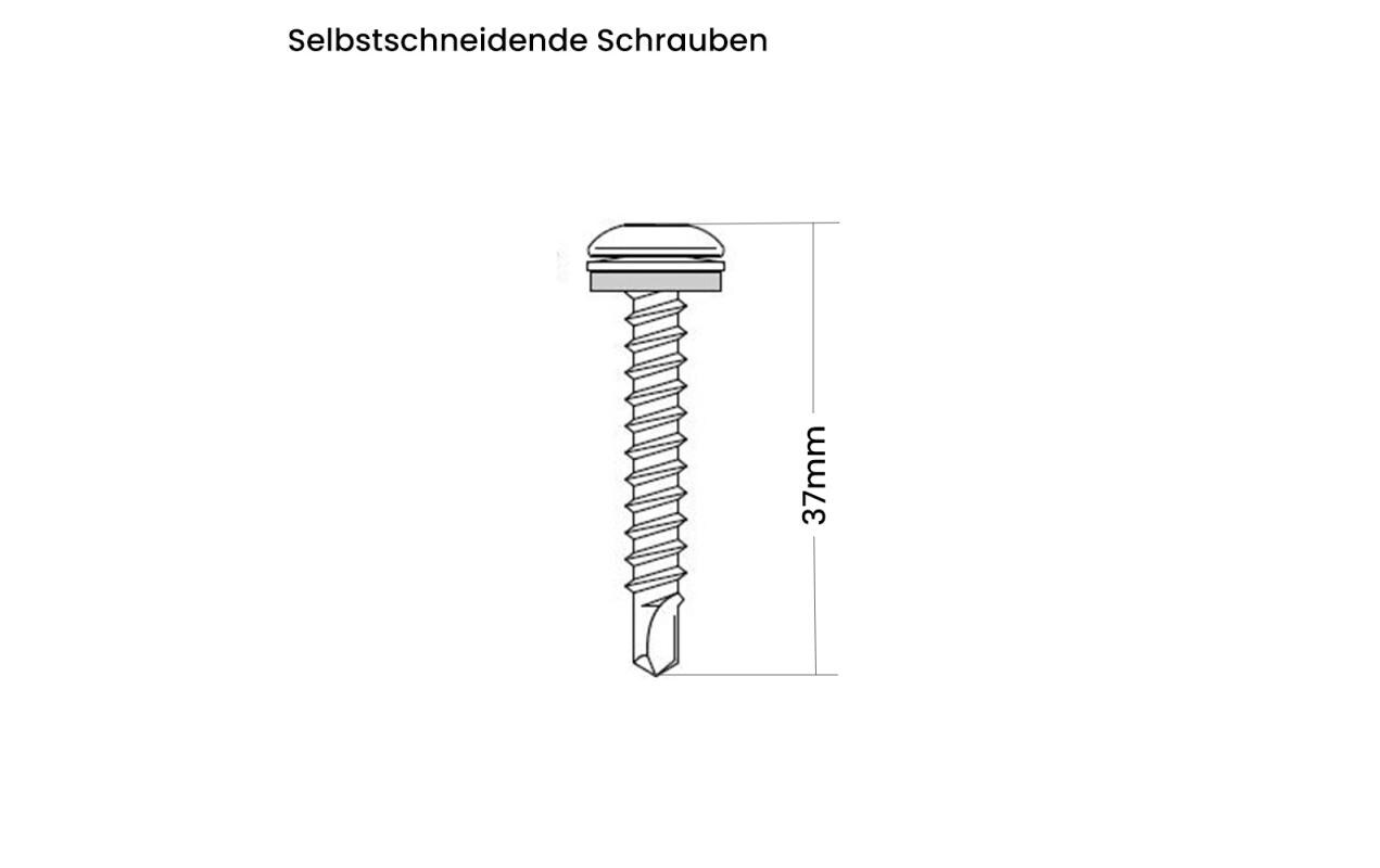 Befestungsmaterial HXH53/W, ABS Kunststoff, WeissSolarmodul Halterung