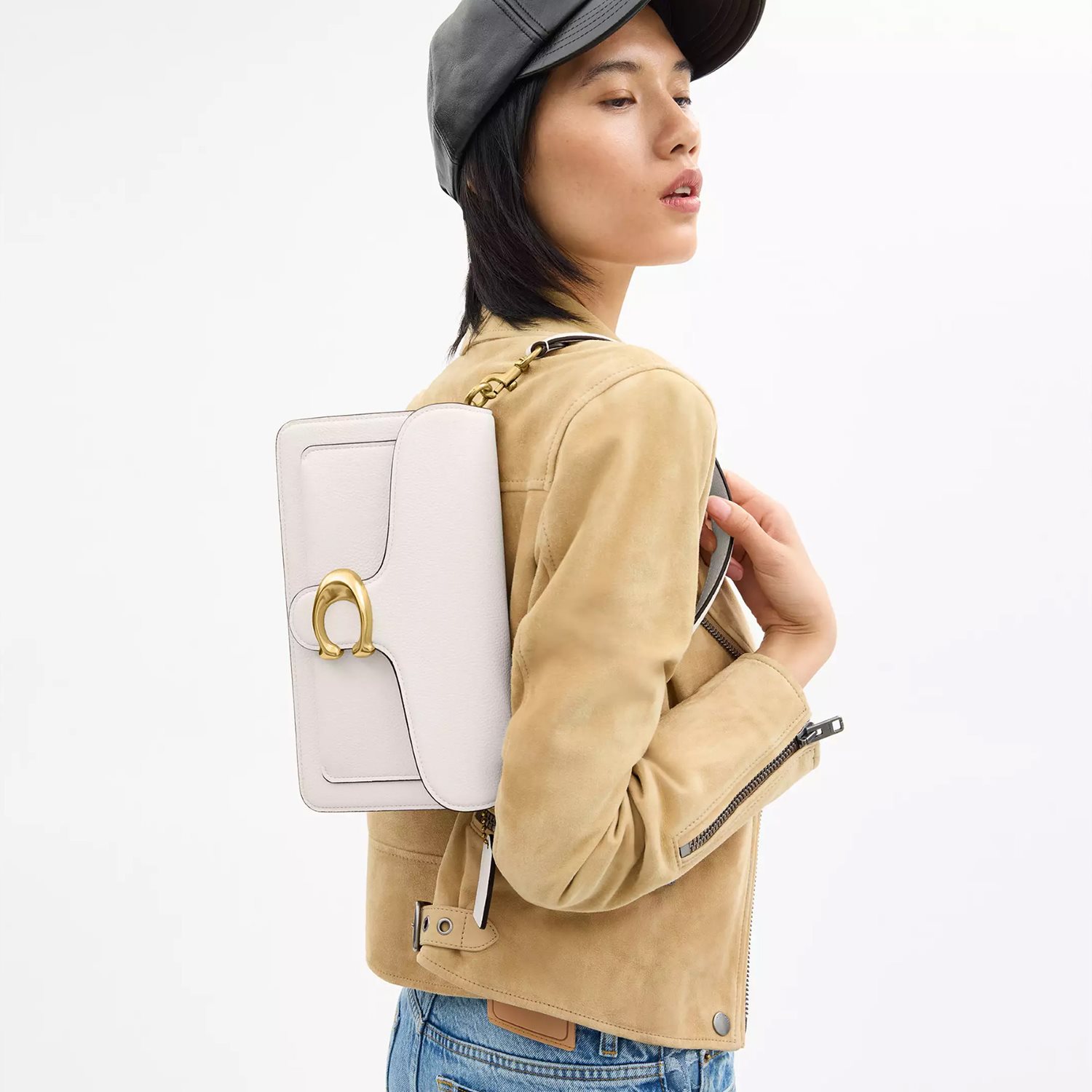 Coach Tabby 26 Shoulderbag chalk