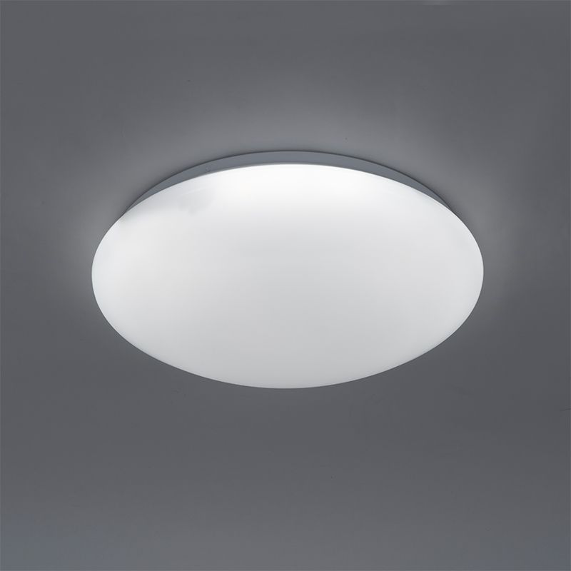 Smart moderne plafondlamp wit 38 cm incl. LED en RGB - Iene