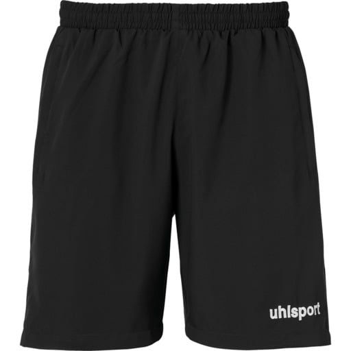 Calções essenciais em tecido plano preto Uhlsport