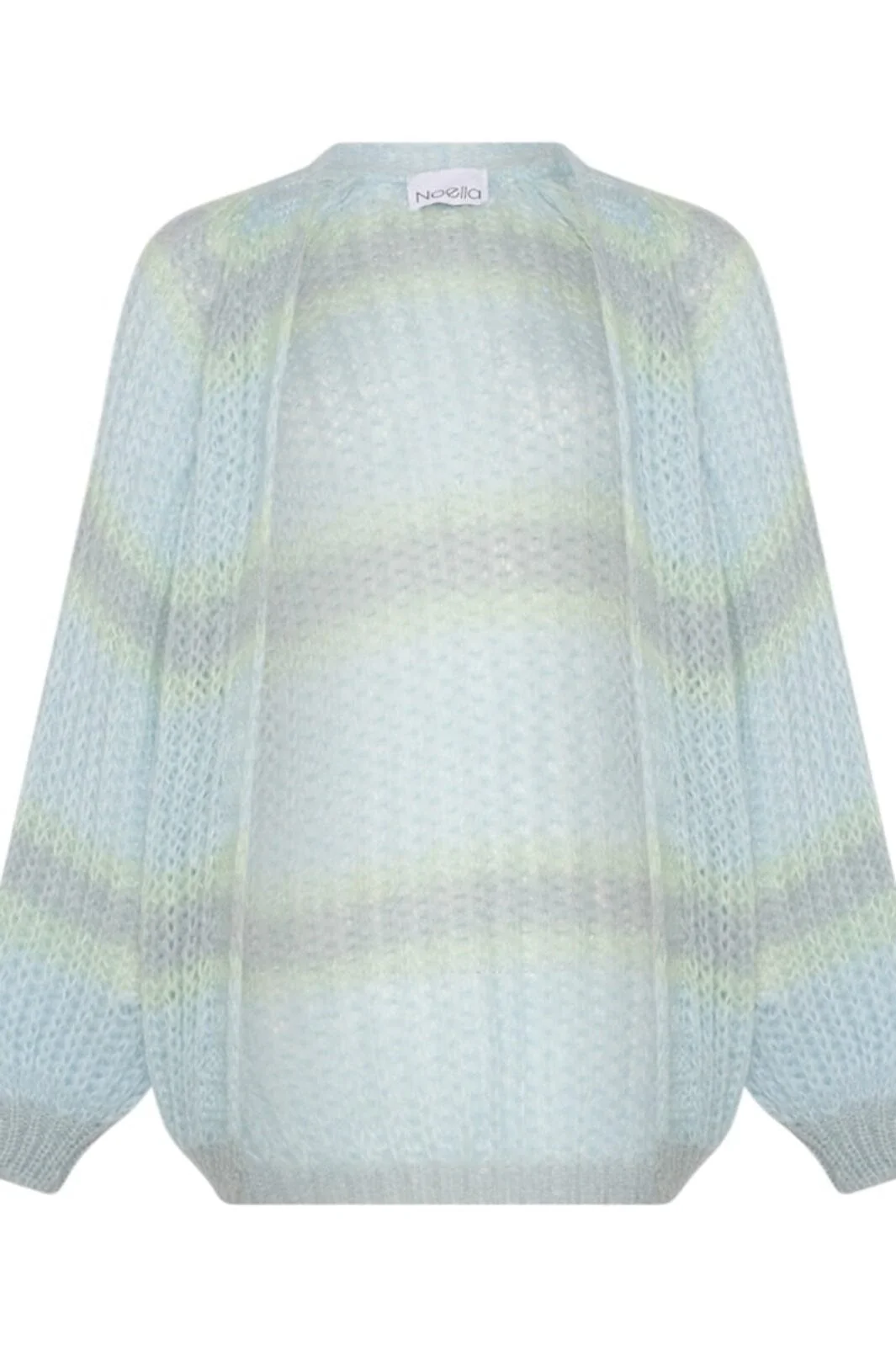 Noella Vera Knit Cardigan light blue blue mint mix