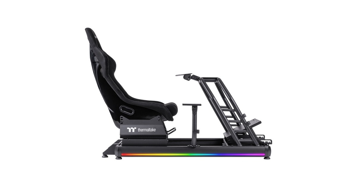 ThermaltakeGR500 Racing Simulator Cockpit racing simulator  (Zwart)