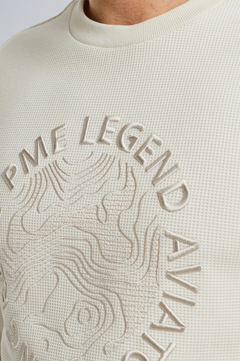 PME legend ecru heren sweater