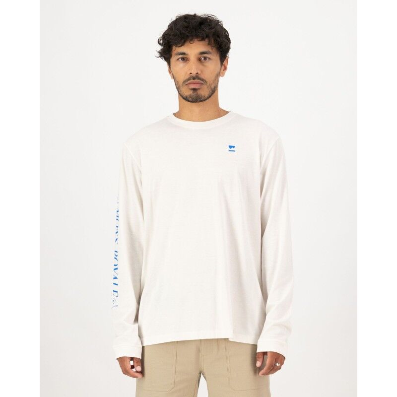 Yonder Merino Organic Cotton Long Sleeve - T-shirt en laine mérinos homme