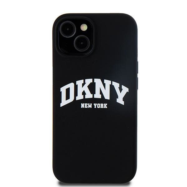 iPhone 14 MagSafe Silikon Hülle Case (DKHMP14SSNYACH) - Schwarz