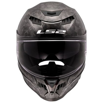 Casque LS2 FF807 DRAGON FORGED CARBON - Noir