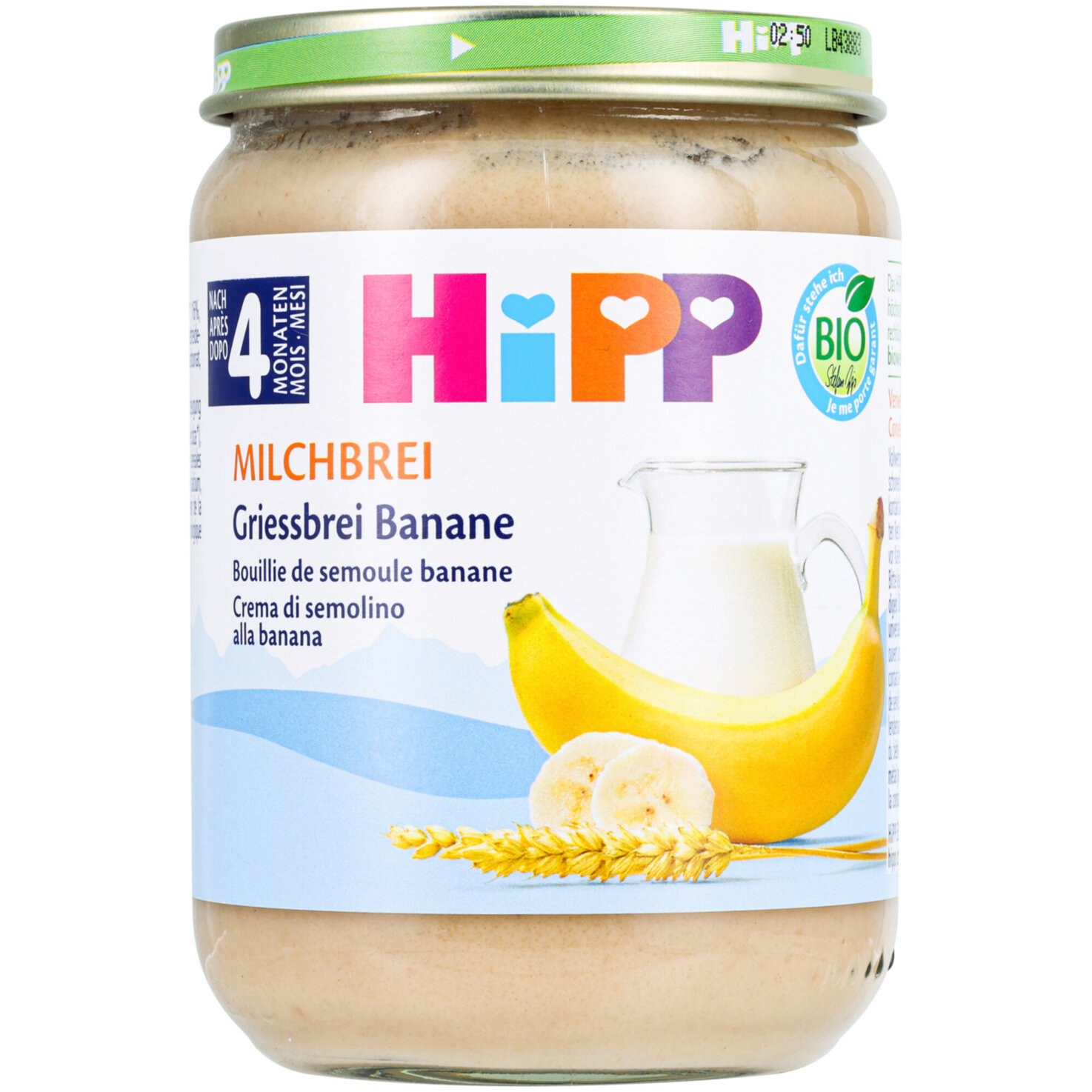 Hipp Griessbrei Banane 4+ Monate
