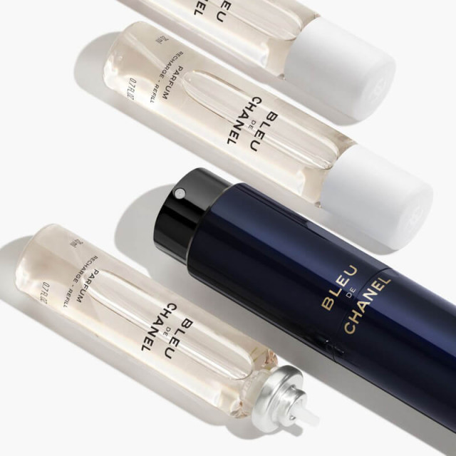 Bleu de Chanel Parfum twist and spray CHANEL
