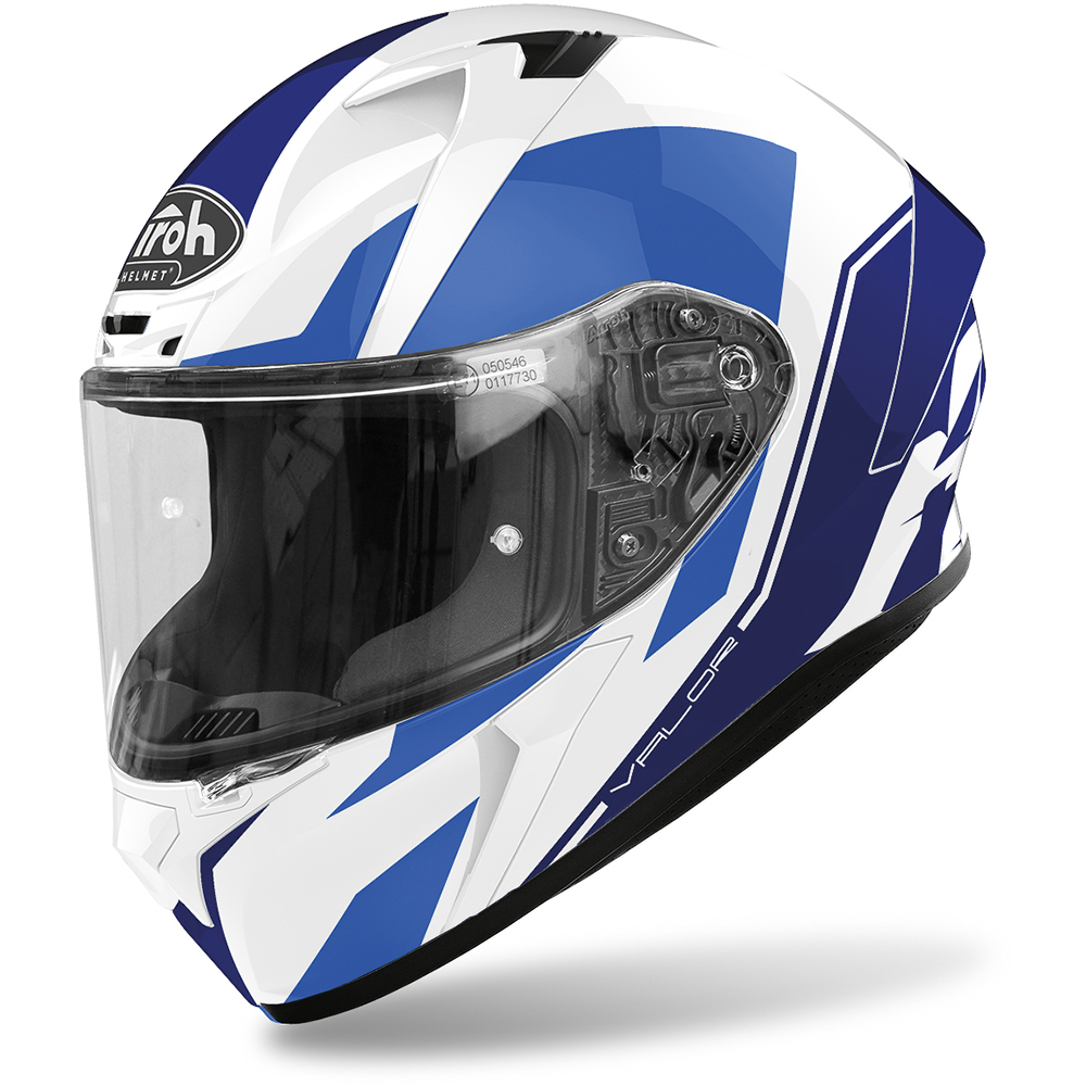 Airoh - Casque Valor Wings Blanc brillant / Bleu
