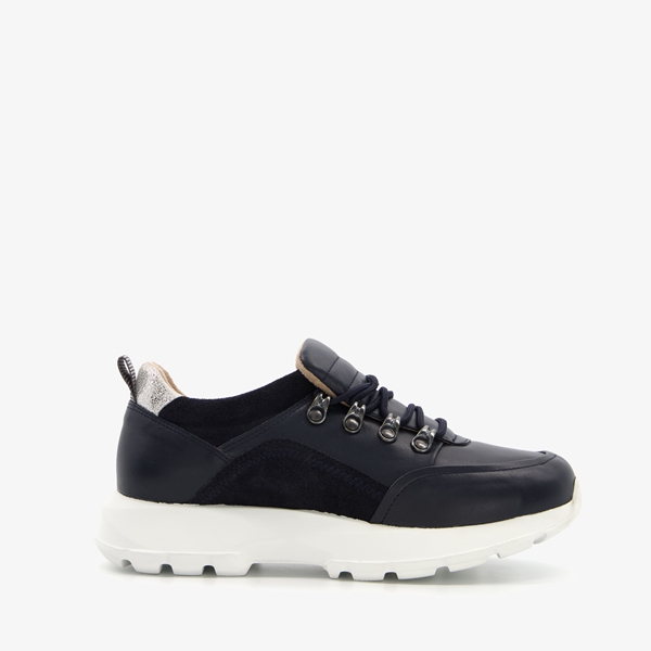 Pediforma leren dames diabetesschoenen blauw
