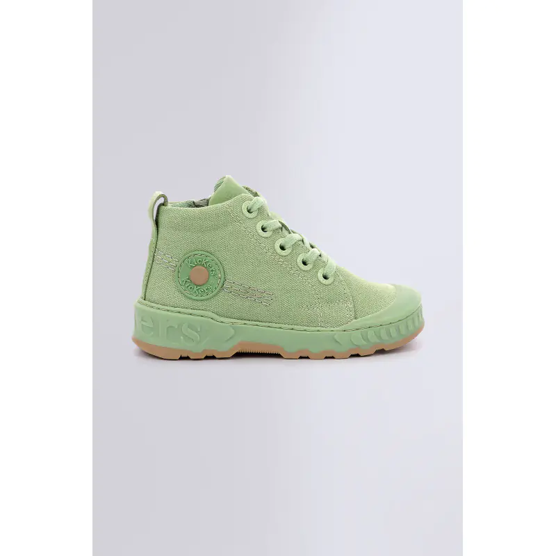 KICKRUP VERT CLAIR SNEAKERS HAUTES Textile Fille