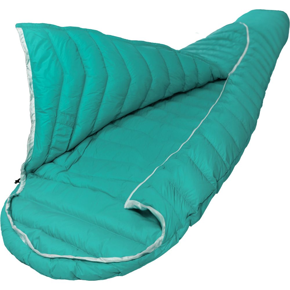 Grüezi Bag Biopod DownWool Extreme Light 175 Schlafsack viridian green
