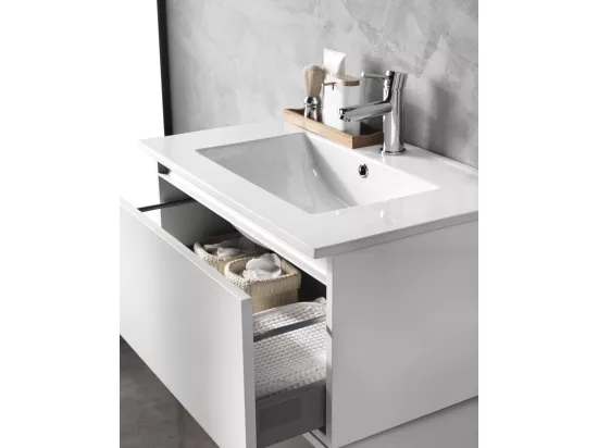 Ensemble salle de bain 6 pièces AURORA blanc