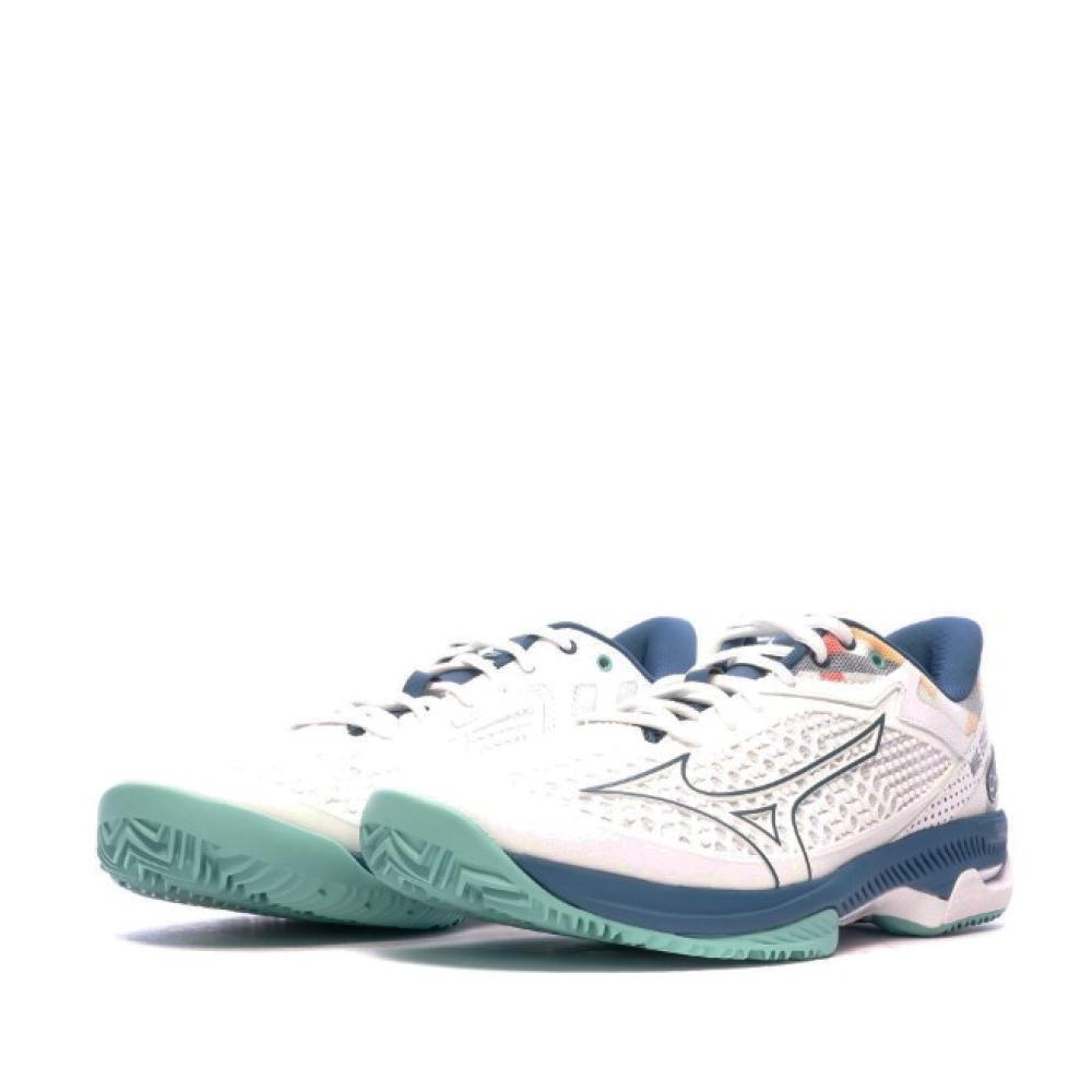 Mizuno Chaussure de Padel Blanche Homme Mizuno Wave Exceed Tour 5 Cc