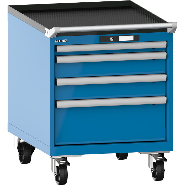 Armoire à tiroirs Lista 27 x 36E  H 72,3 x L 56,4 x P 72,5 cm 4 tiroirs Key Lock
