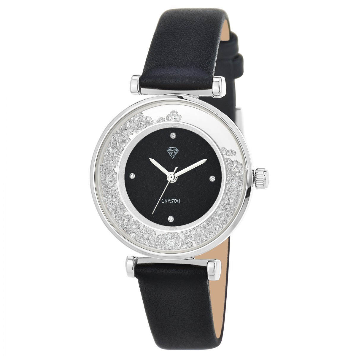 Montre Helèna élégante ornée de Cristaux scintillants
