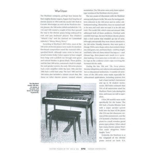 Backbeat Book Vintage Synthesizers