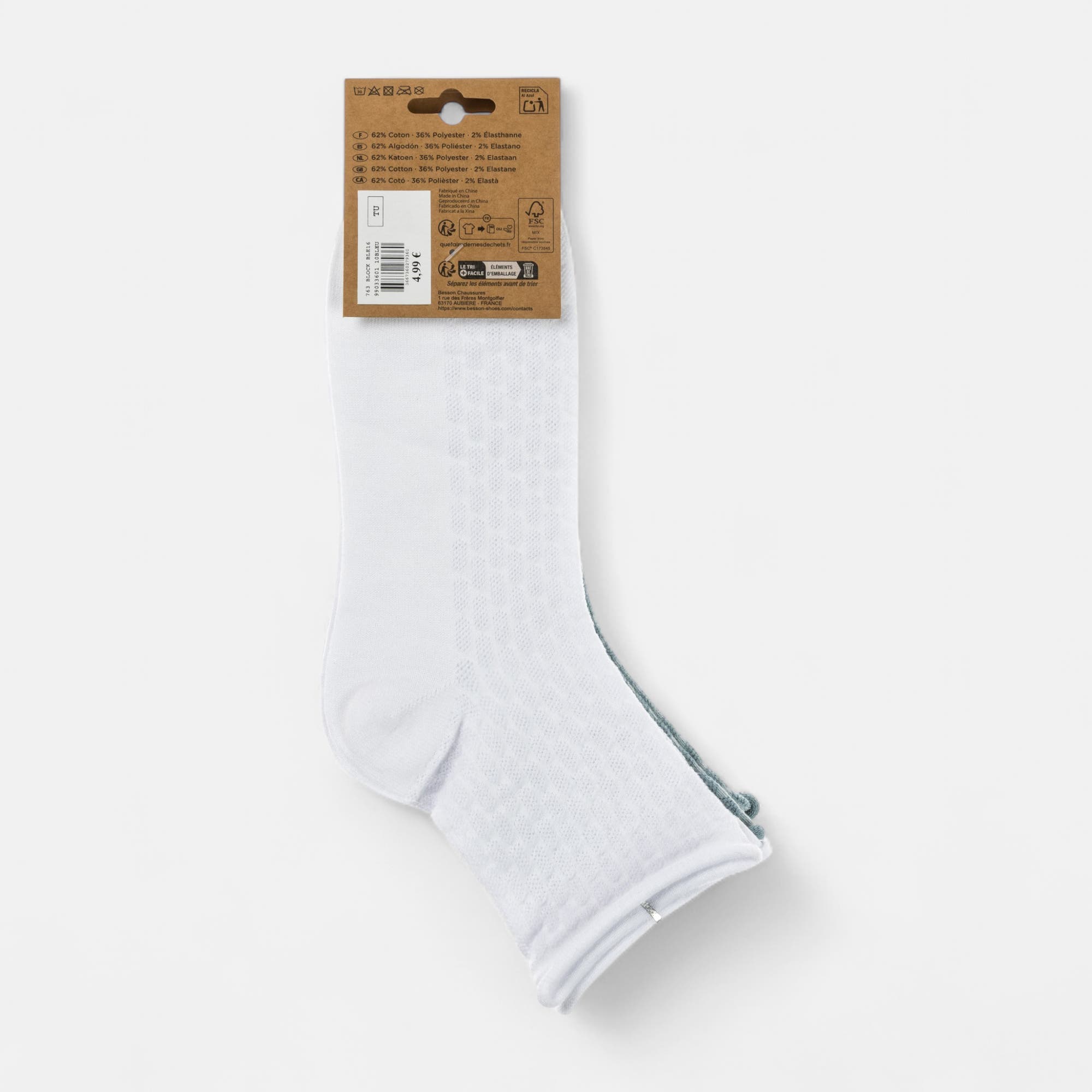Chaussettes Femme bleu