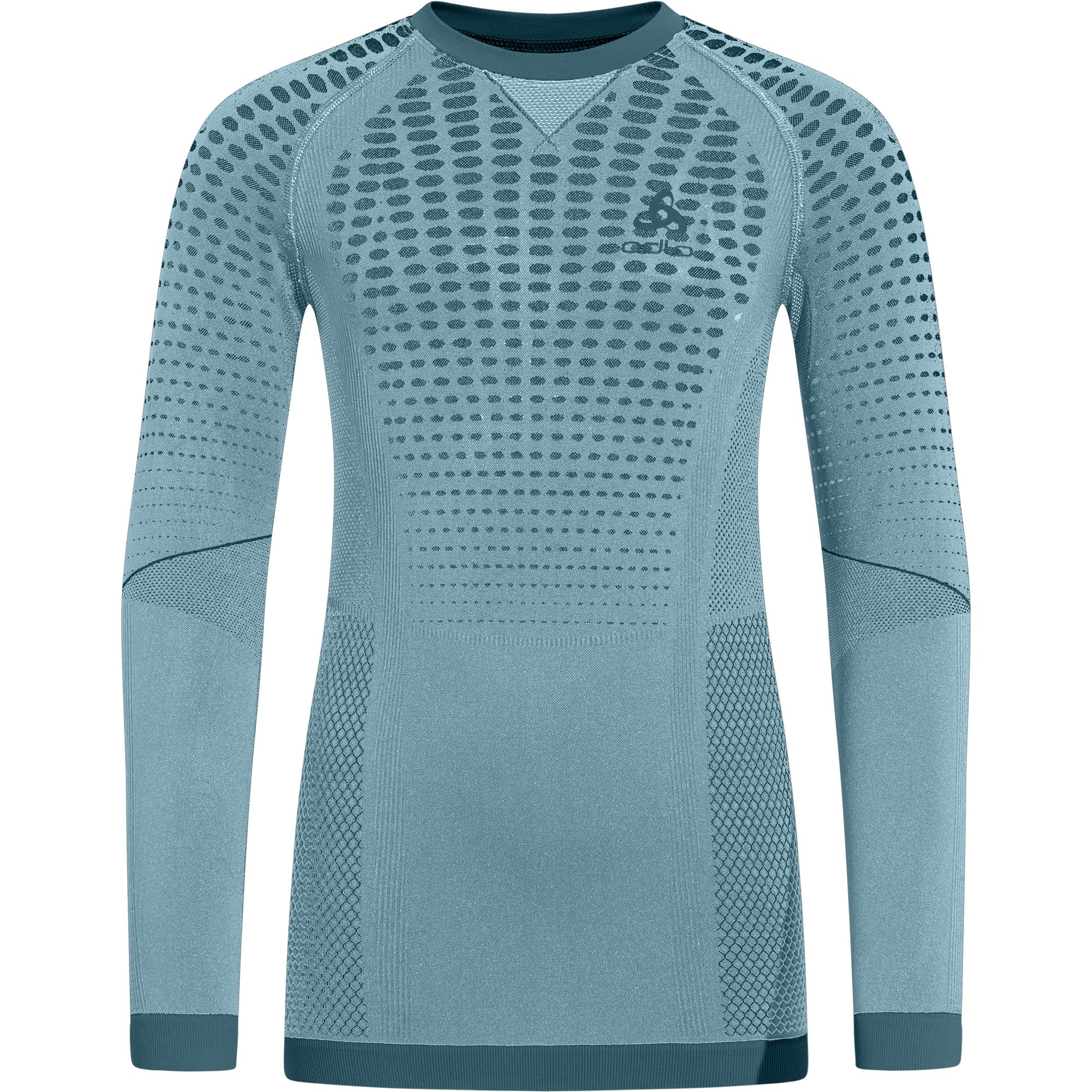 Odlo Performance Warm Longsleeve Kinder provincial blue