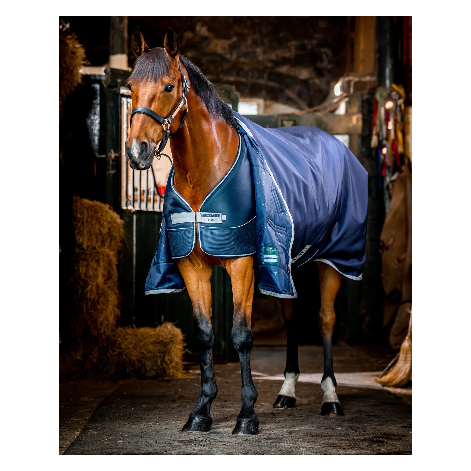 HORSEWARE Unterdecke Dry Liner - navy/silver