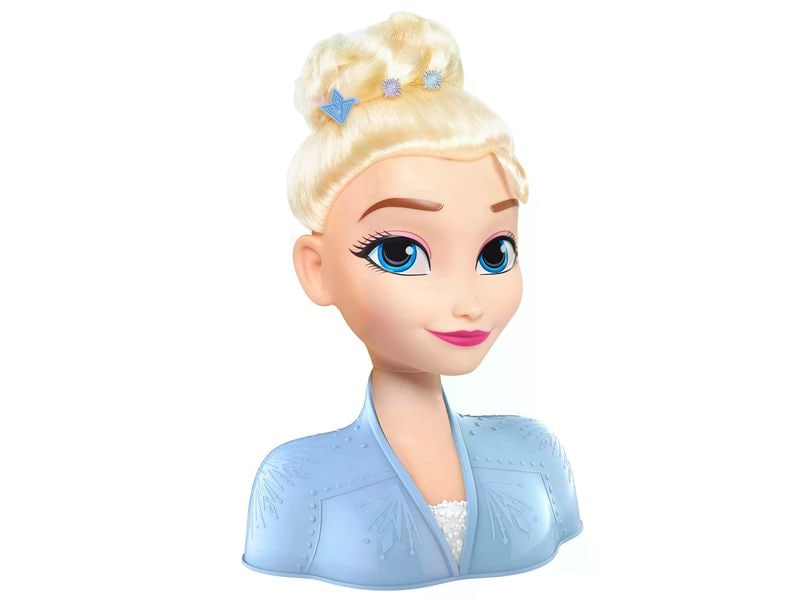 Disney Frozen Beauty Disney Frozen – Elsa Styling Head klei Frisierkopf mit tollen Zubehörteilen