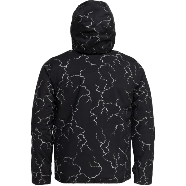Veste de ski QUIKSILVER HIGH IN THE HOOD YTH HIGH ENERGY HIGH ENERGY BLACK REFLECTIVE