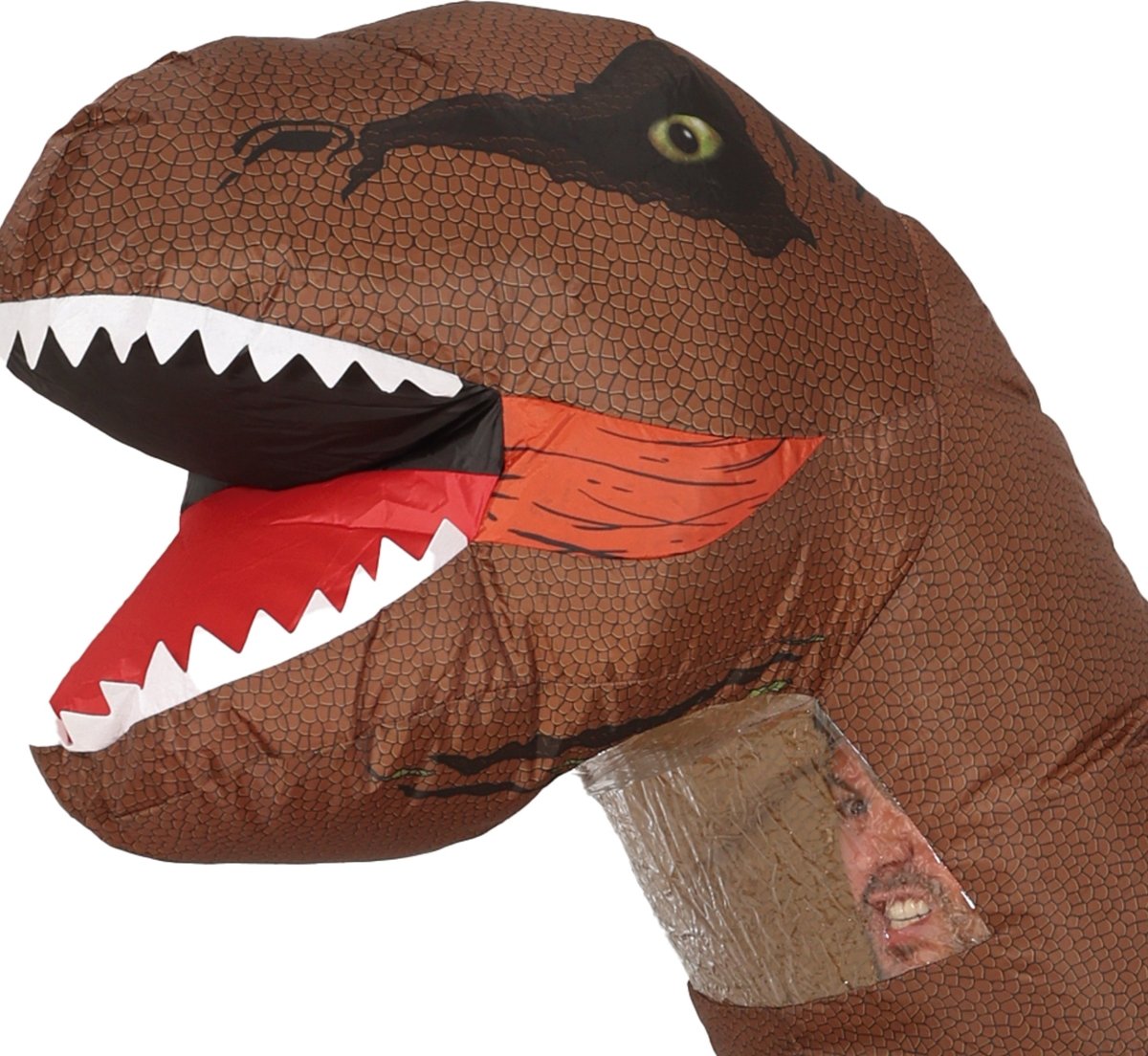 Dinosaurus Pak Bruin Opblaasbaar