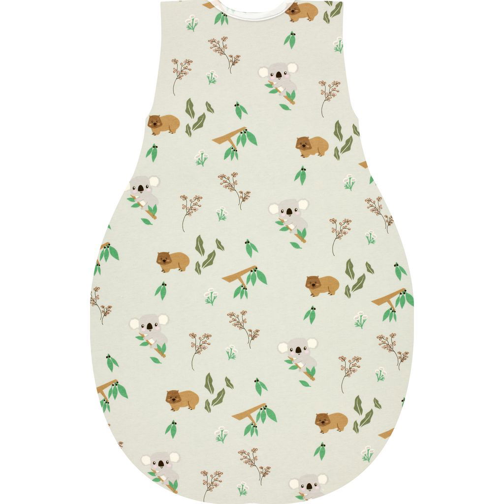 AlviAlvi   Kugelschlafsack Molton Organic 110 cm Koalas World