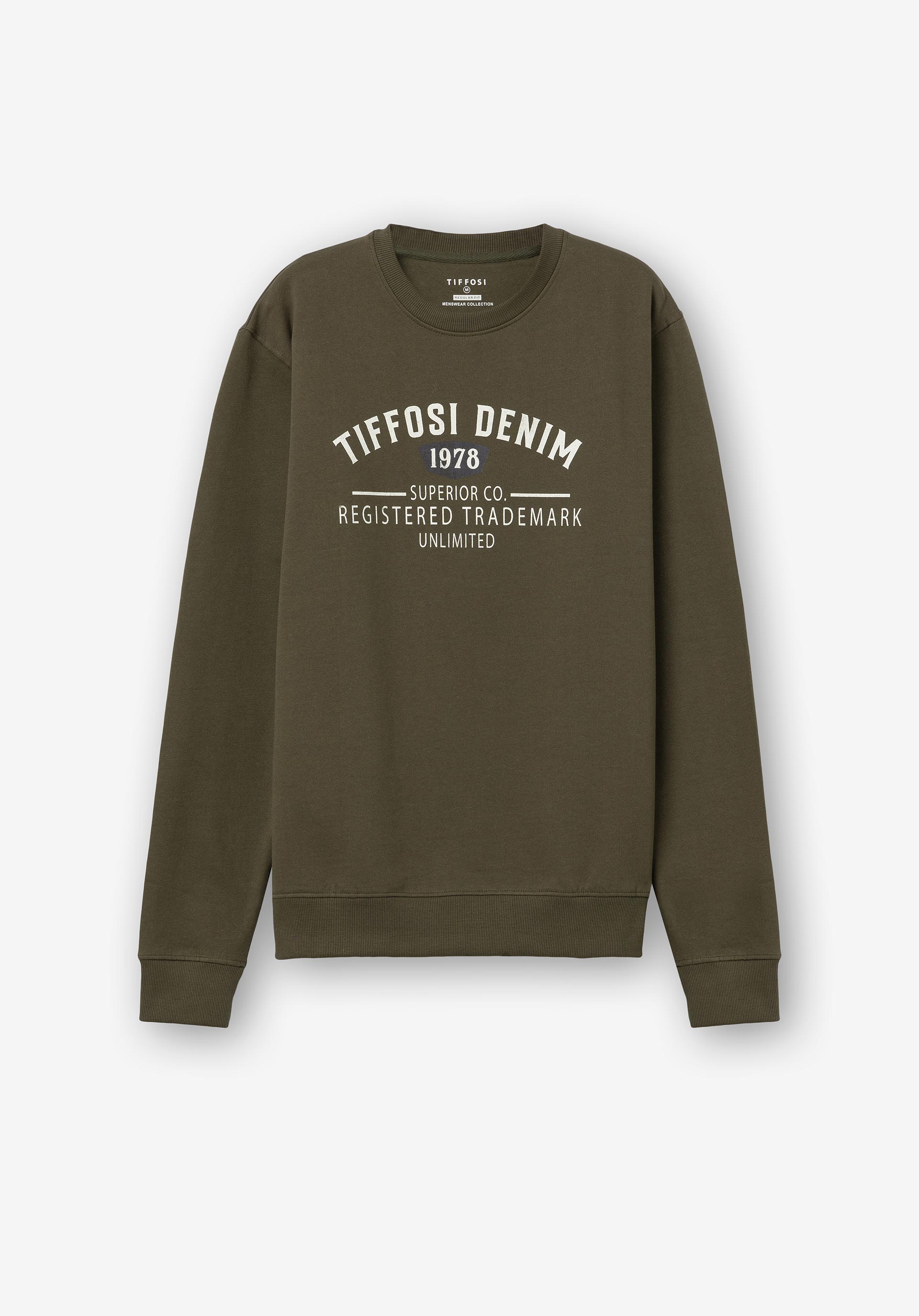 Sweatshirt com Estampado Frontal