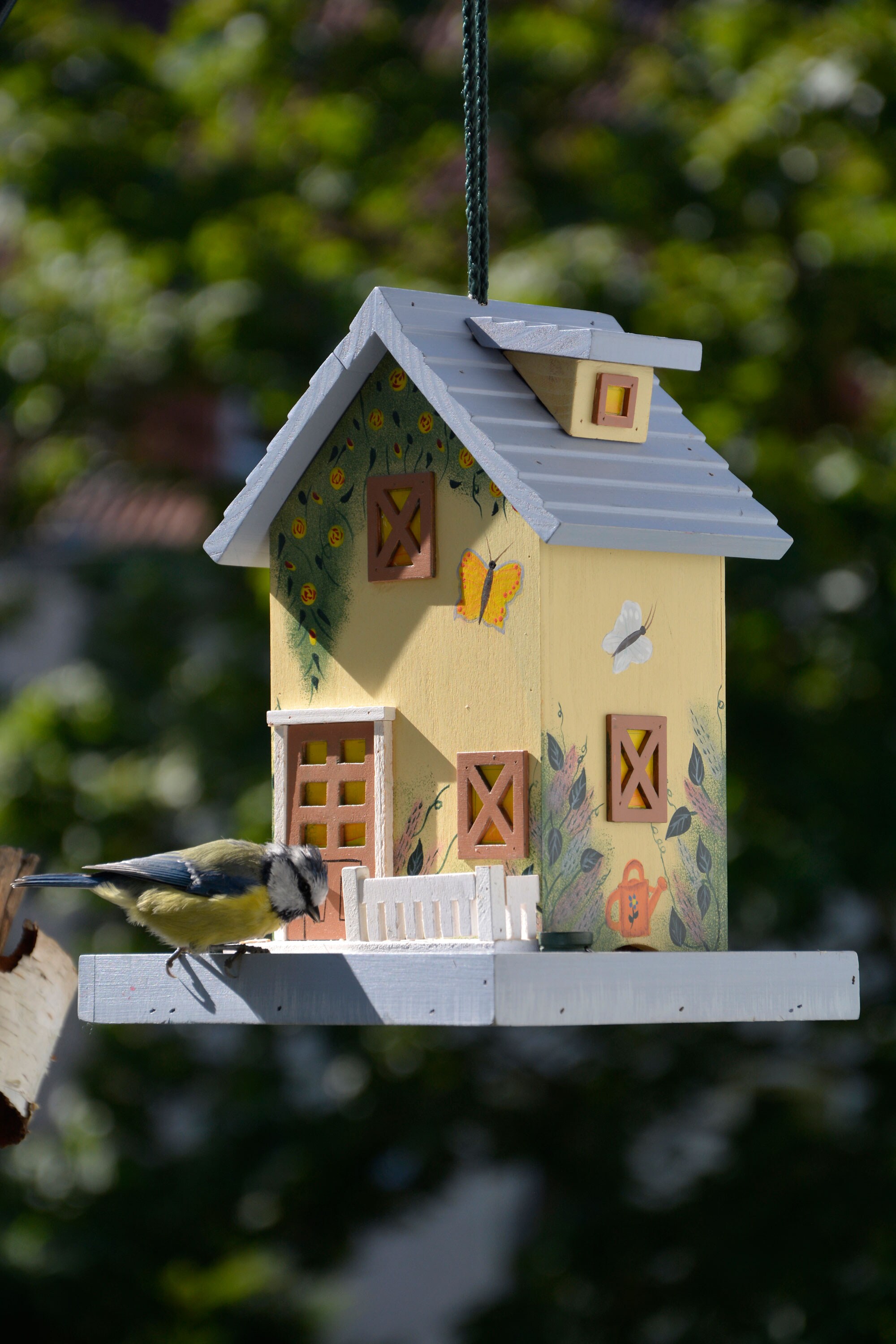 dobar Buntes Deko-Vogelhaus - versch. Ausführungen