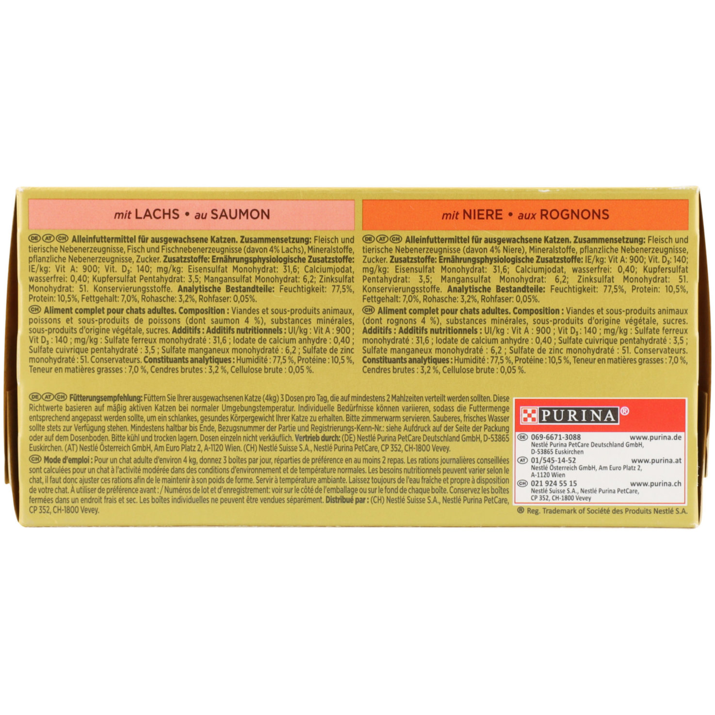 Gourmet Gold Mousse assortiert 4x85g