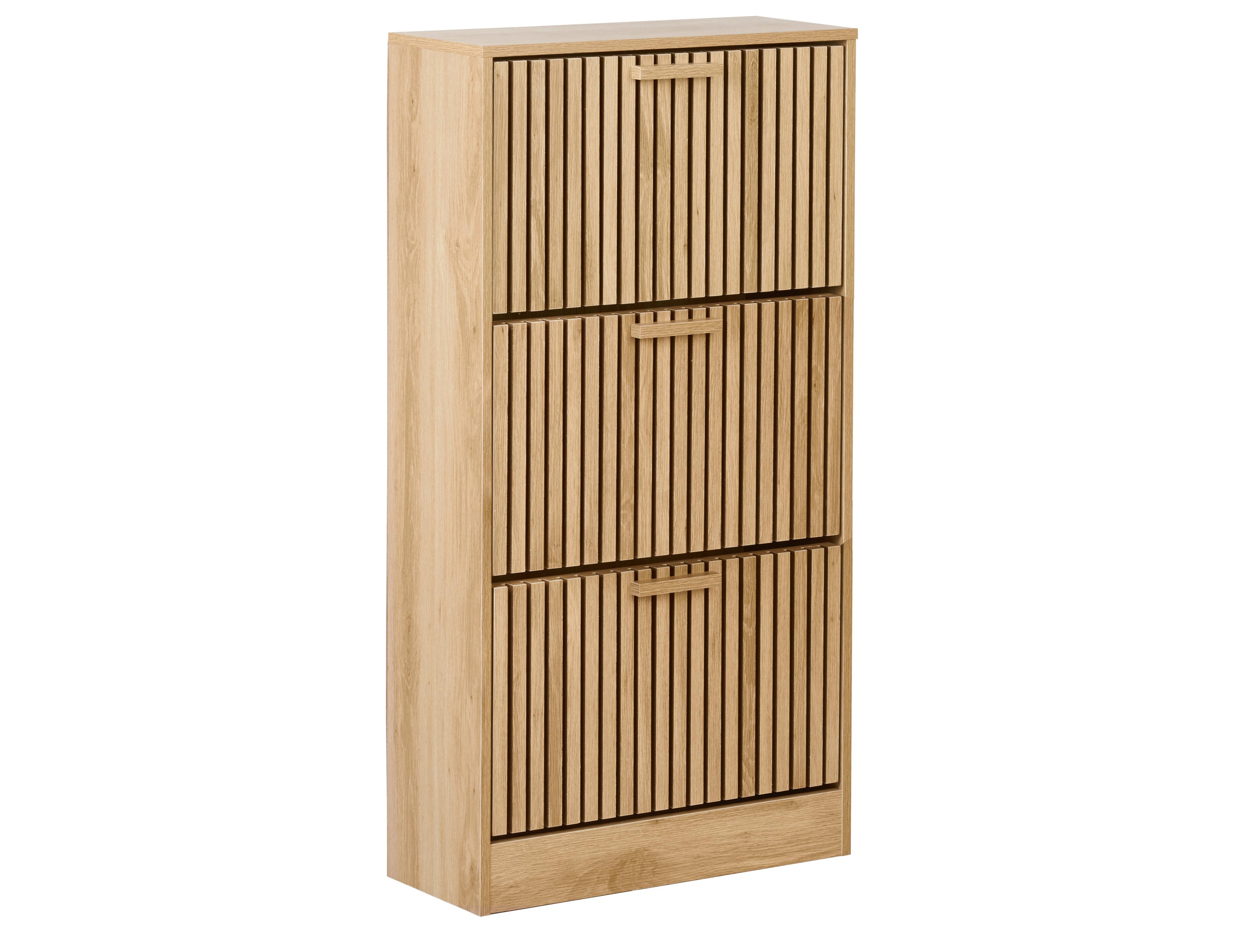 Schoenenkast LYNWOOD Lichtbruin