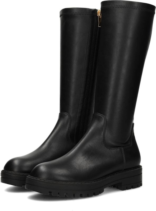 Posh by PS Poelman - C0600 - Hoge Meisjeslaars - Zwart