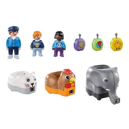 PLAYMOBIL® 70405 1.2.3 Mein Schiebetierzug