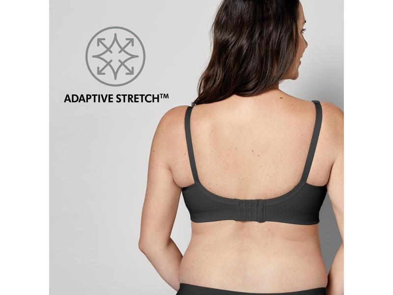 MEDELA Still-BH Keep Cool Ultra Schwarz Gr. XL Atmungsaktiver Schwangerschafts- und Still-BH