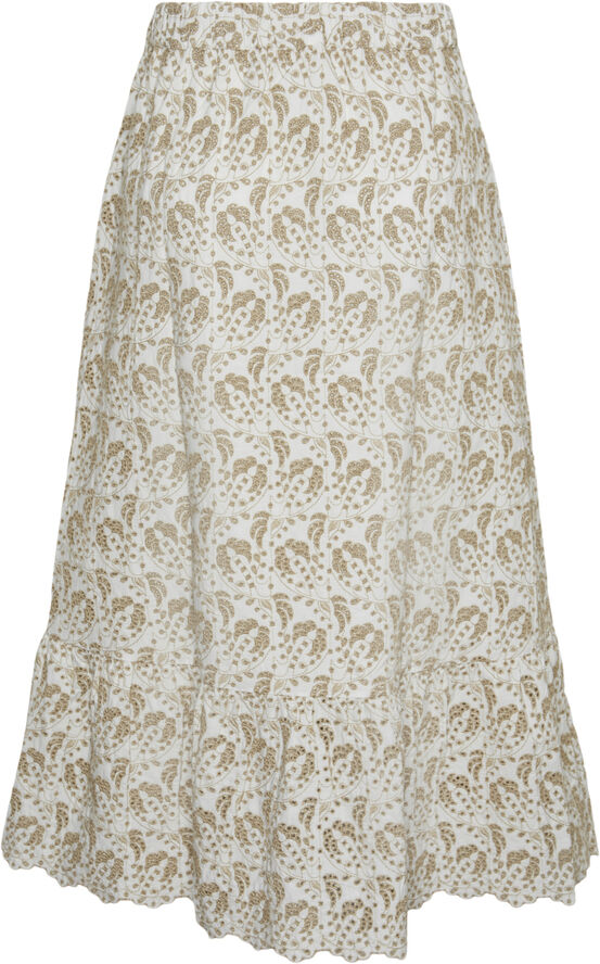 YAS YASAPRILLA HW ANKLE SKIRT S. Grøn