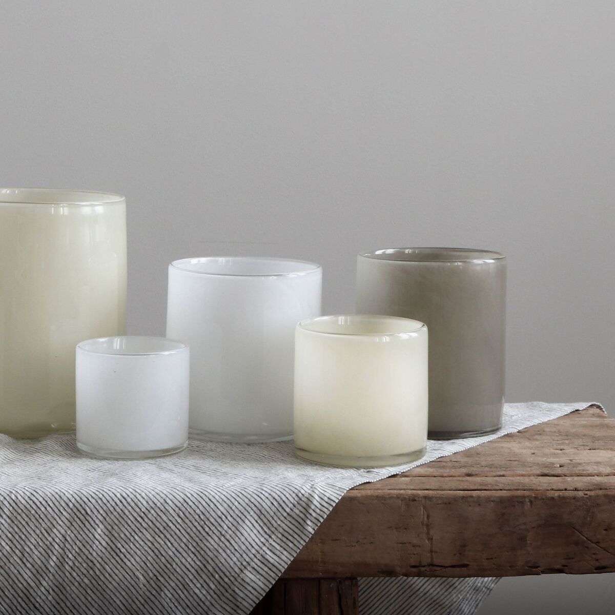Lyric telysglass, white, medium