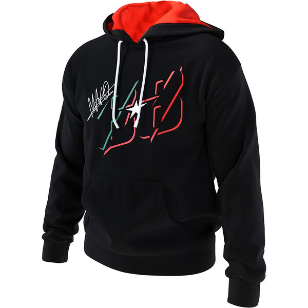 Ixon - Sweat à capuche Miguel Oliveira 24 Noir / Rouge