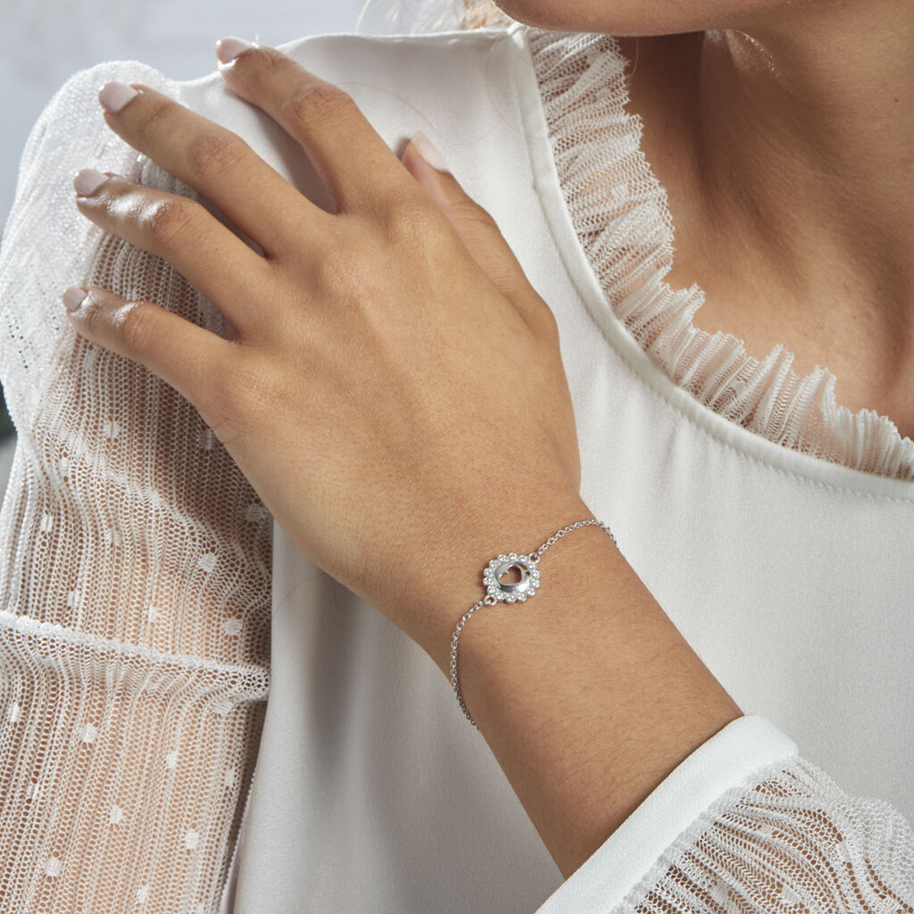 Bracelet Larry Argent Oxydes De Zirconium